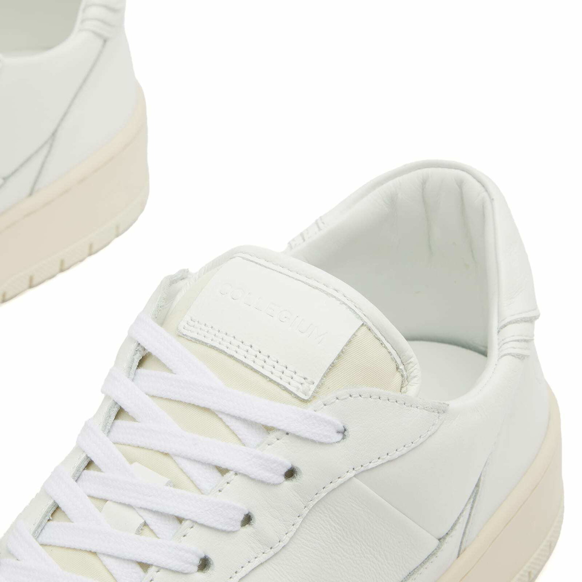 Collegium Men's Pillar Alpha Sneaker in White/White