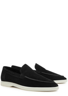 Aurélien Yacht Suede Loafers Black