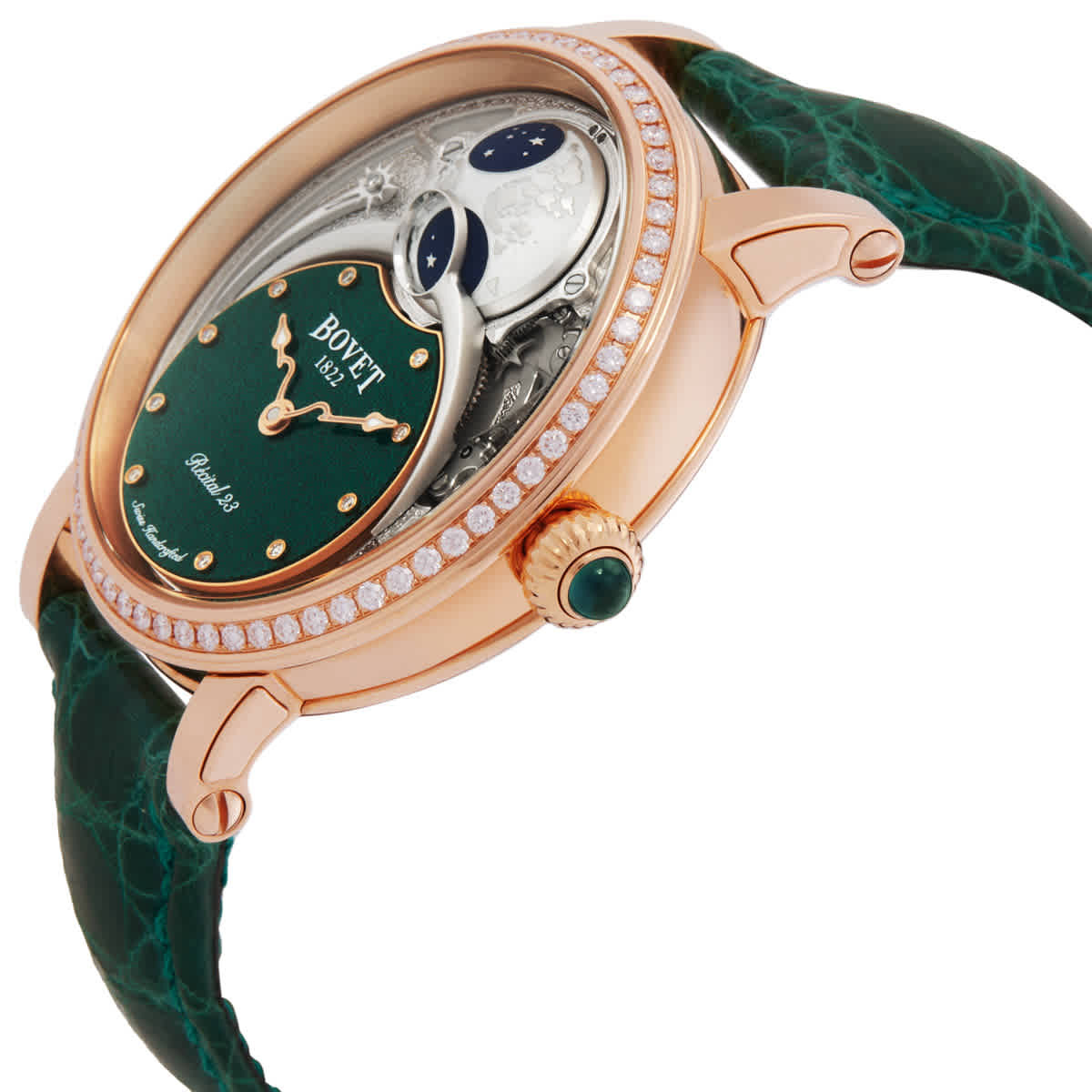 Bovet Recital 23 Hand Wind Diamond Ladies Watch R230018-SD1
