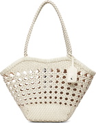 OSOI Off-White Lip Shoulder Bag