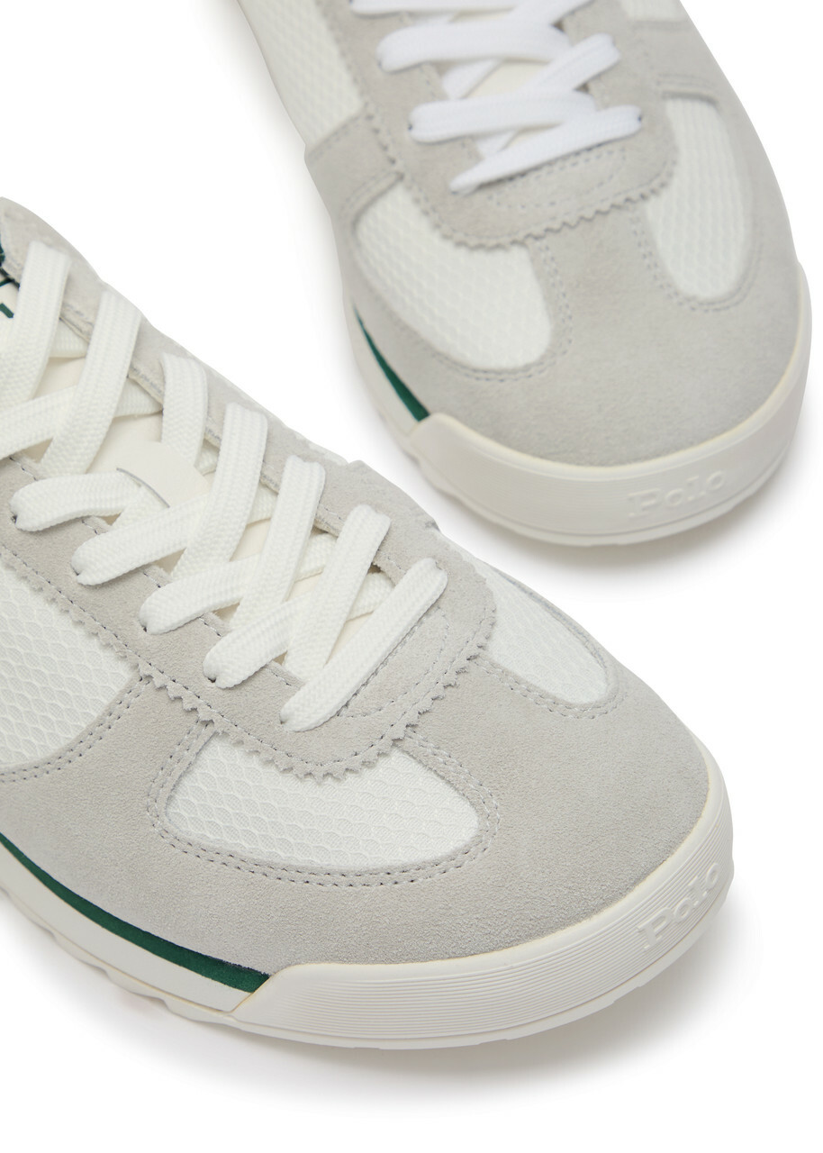 Polo Ralph Lauren Varick Panelled Mesh Sneakers White