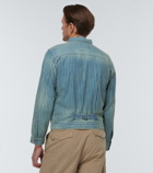 RRL - Striped denim twill jacket