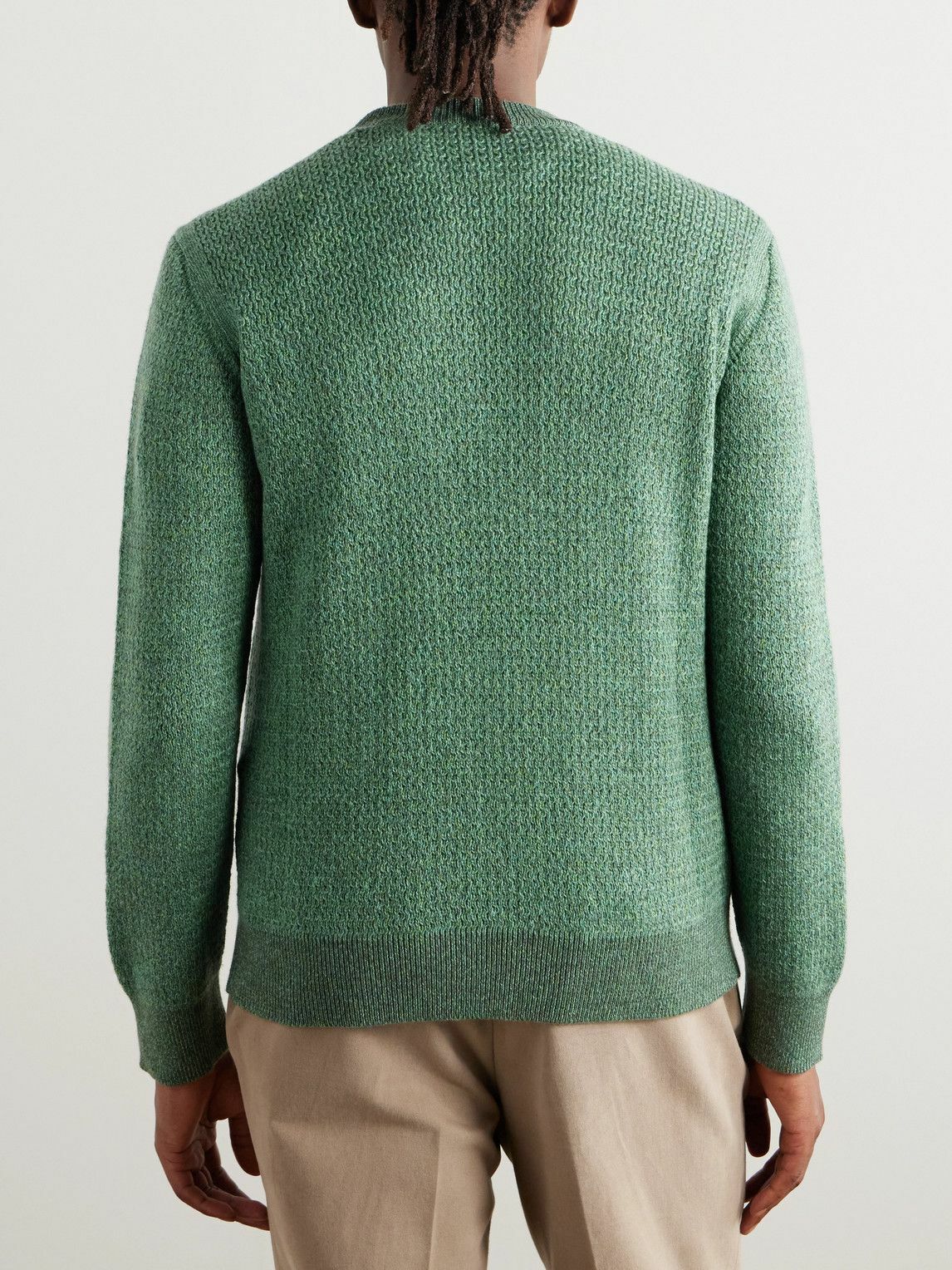PIACENZA 1733 - Wool Sweater - Green Piacenza Cashmere