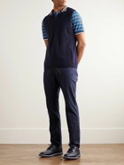 G/FORE - Dunes Slim-Fit Merino Wool Half-Zip Golf Gilet - Blue