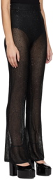 REMAIN Birger Christensen Black Sequin Lounge Pants