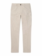 Sid Mashburn - Field Slim-Fit Tapered Garment-Dyed Cotton-Twill Trousers - Gray