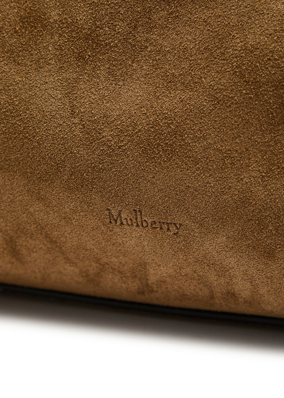 Mulberry Small Soft Bayswater Suede Shoulder bag - Sand - One Size