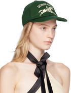 Kijun Green 'Horse Club' Cap