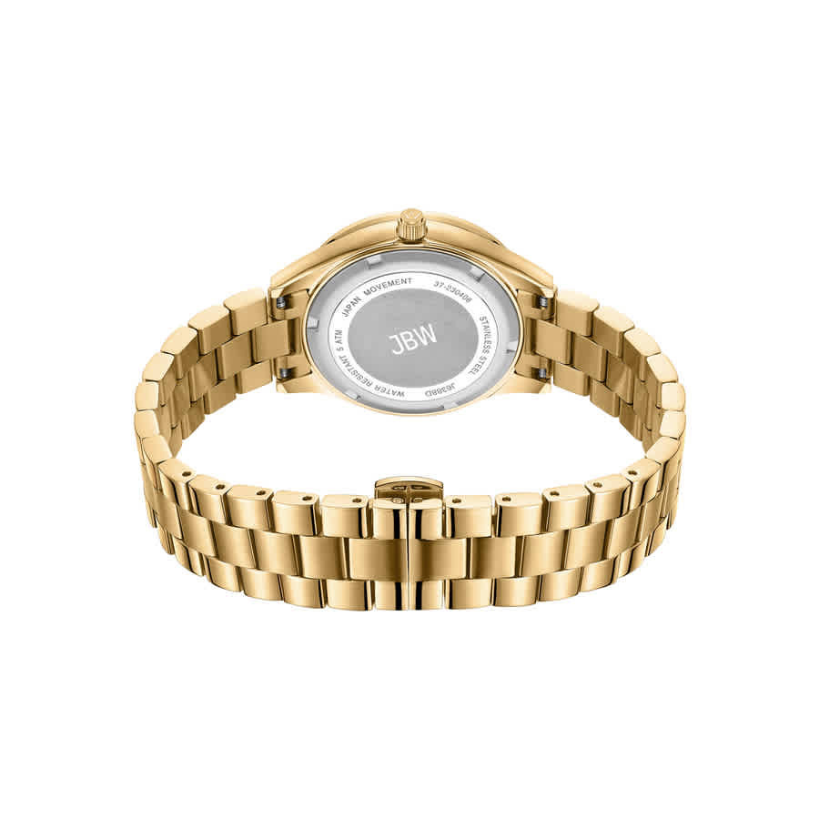 JBW Mondrian 34 Quartz Gold Dial Unisex Watch J6388D