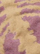 KAPITAL - Bone Oversized Intarsia Wool Sweater - Pink