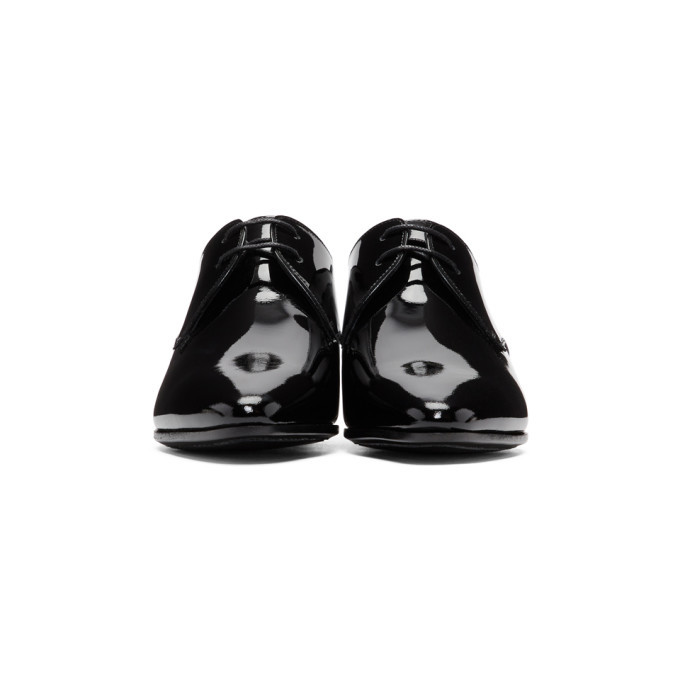 Saint Laurent Black Patent Jonas Derbys Saint Laurent 4898