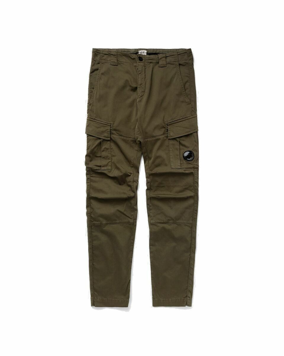 Photo: C.P. Company Satin Stretch Pants   Cargo Pant Green - Mens - Cargo Pants