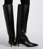 Le Monde Béryl Babouche leather knee-high boots