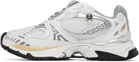 Versace White Icaro Leather Sneakers