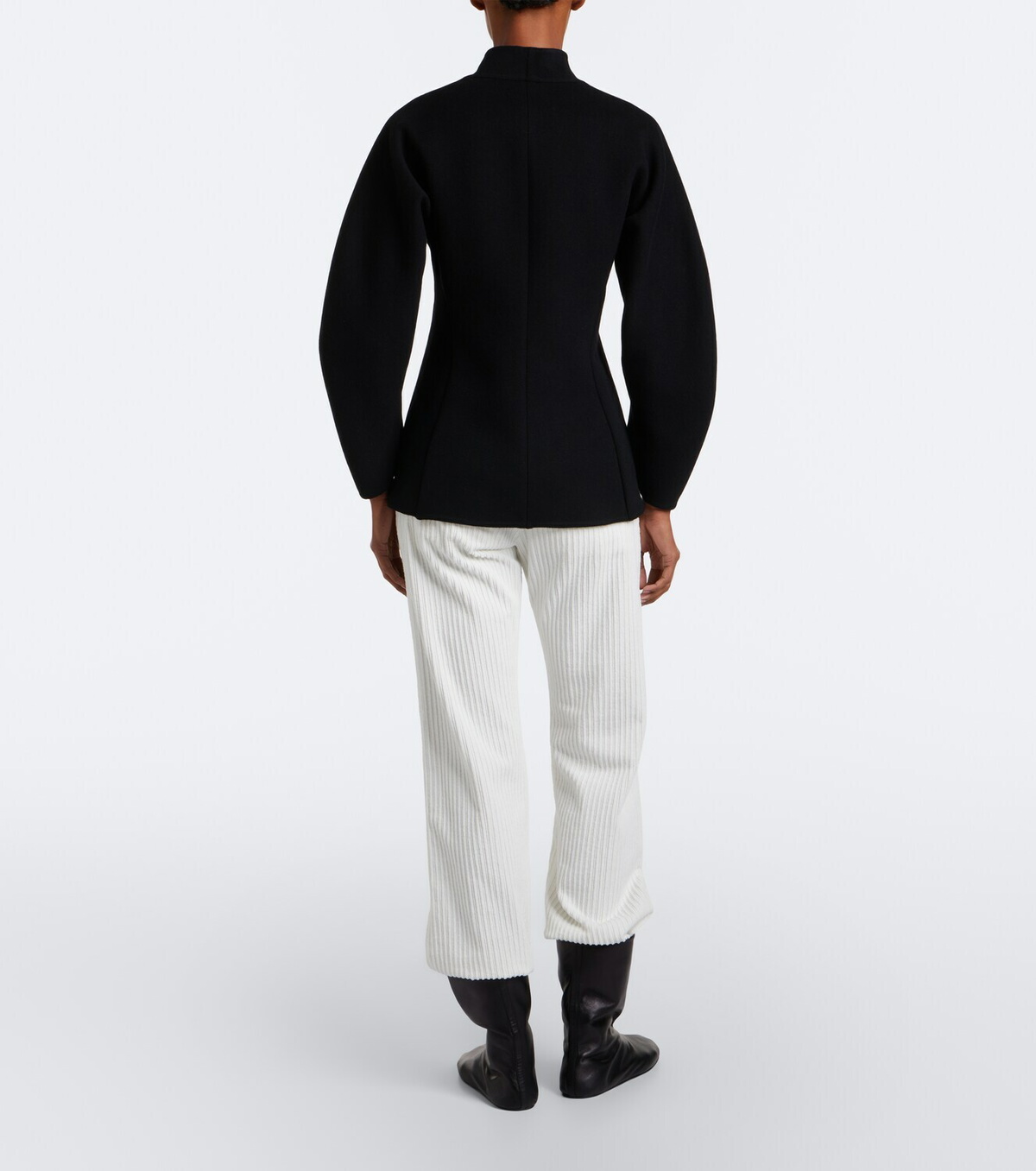The Row Kenton cotton corduroy wide-leg pants