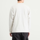 and wander Men's Heavy Cotton Longsleeve Pocket T-Shirt in Light Grey