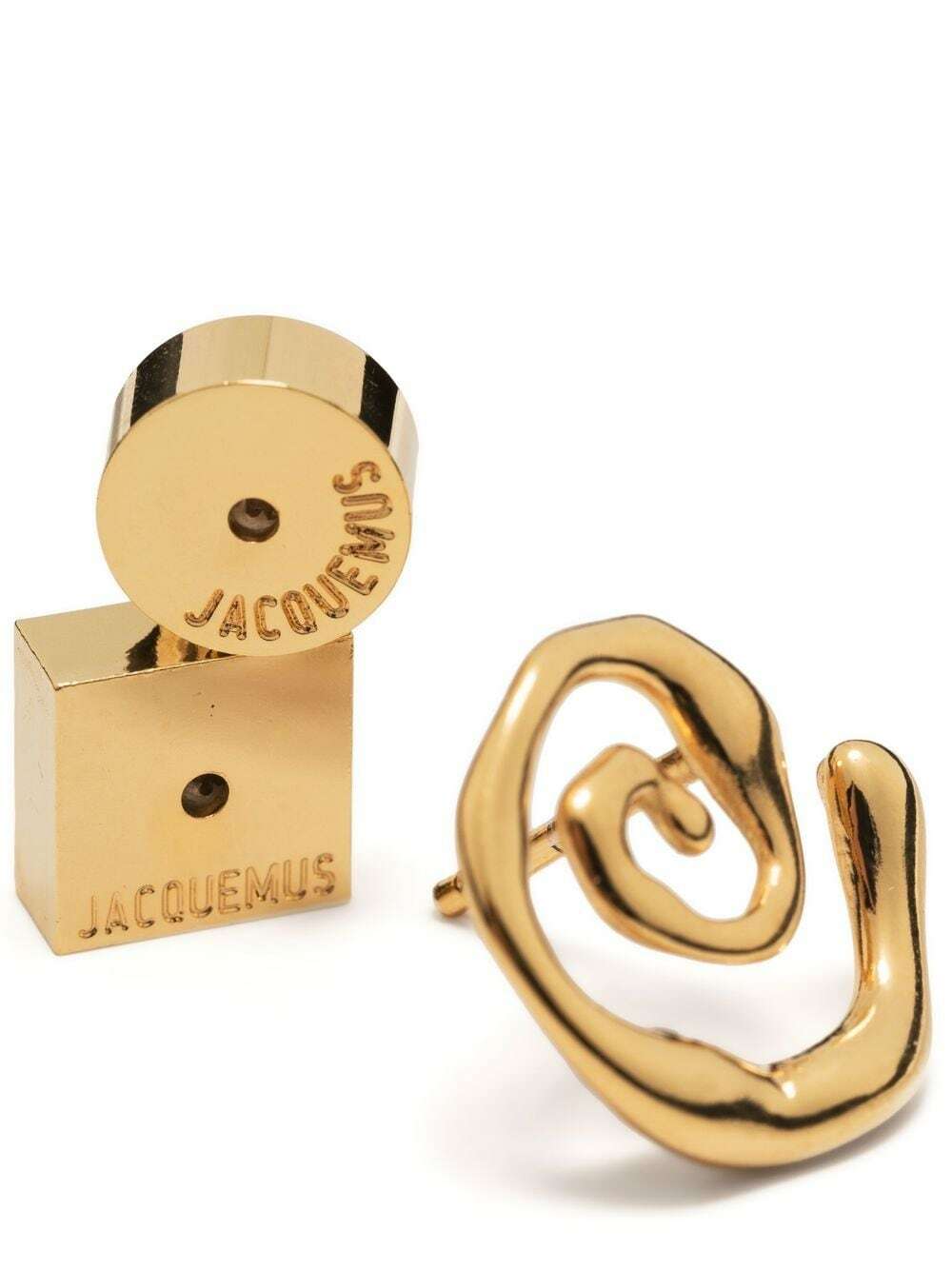 ピアス JACQUEMUS LES CREOLES TOURNI EARRINGS Jacquemus Les creoles Turbi Odd earrings