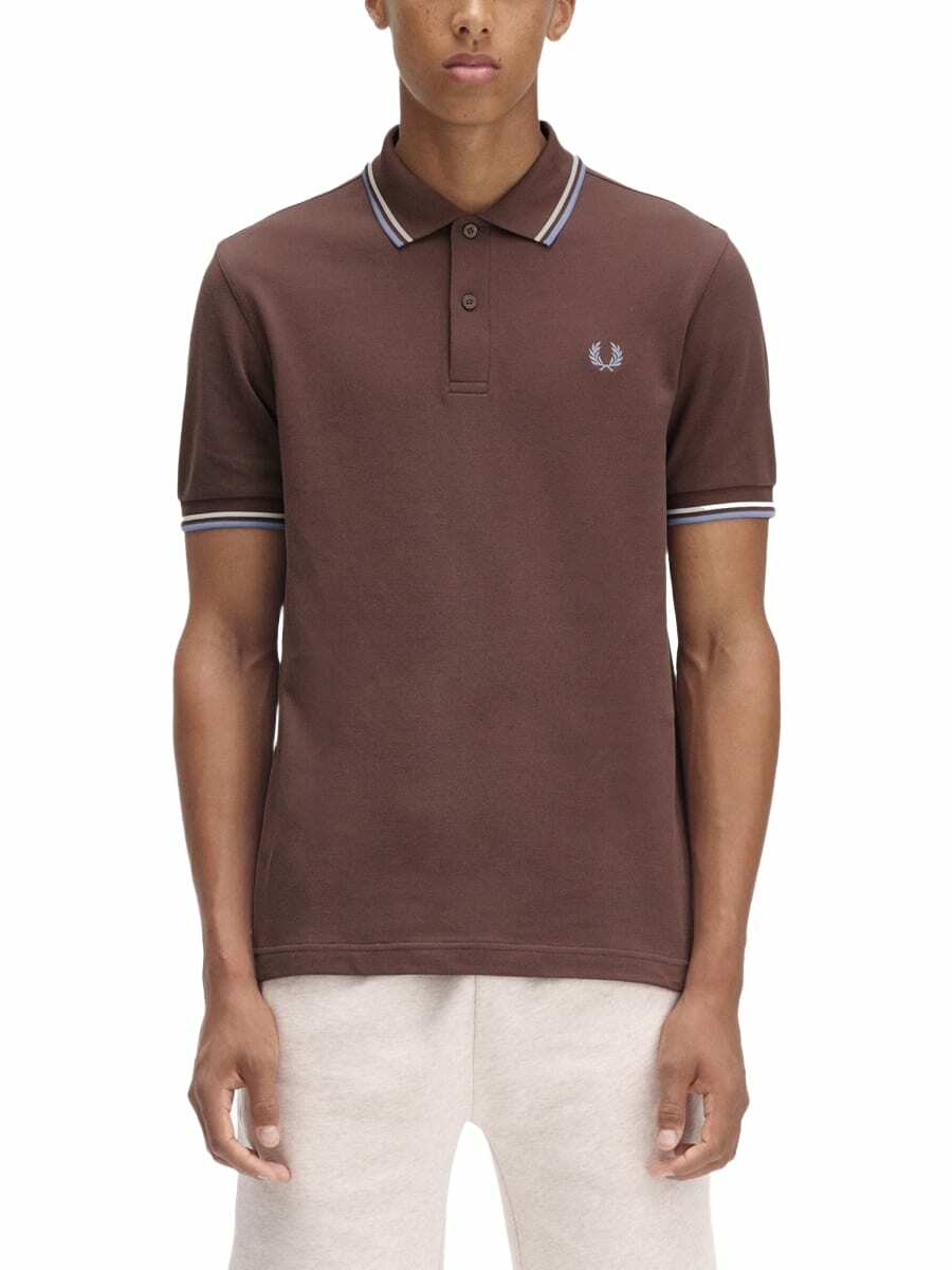 Fred Perry Men's x Noon Goons Printed Polo Shirt in Soft
