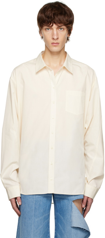 Photo: Peter Do Off-White Twisted Shirt