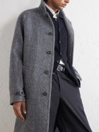 Valstar - Vittorio Virgin Wool Twill Coat - Gray