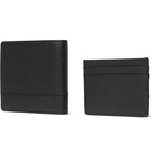 Hugo Boss - Leather Cardholder and Billfold Wallet Set - Men - Black