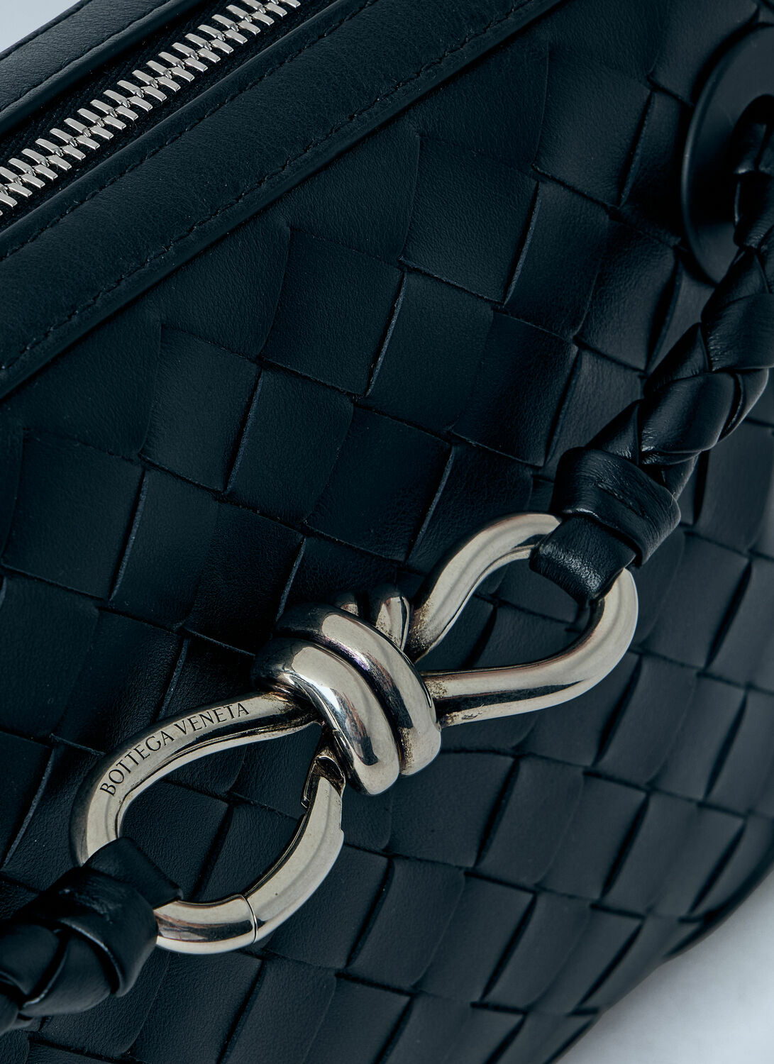 Bottega Veneta Andiamo Zipped Messenger Bag