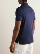 Polo Ralph Lauren - Logo-Embroidered Cotton Polo Shirt - Blue