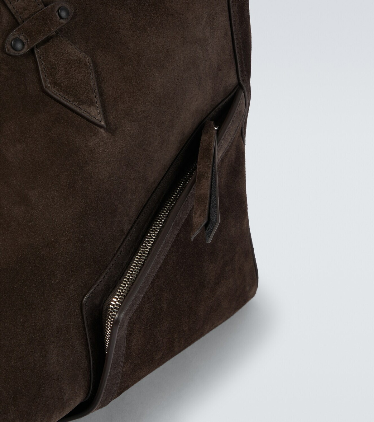 Métier Sergeant suede duffel bag