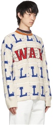 Awake NY Off-White Lacoste Edition Alpaca Sweater