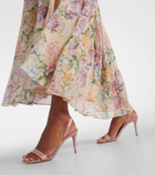 Aquazzura So Nude 85 leather sandals