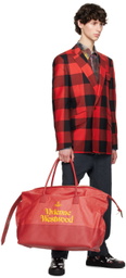 Vivienne Westwood Red Sid Weekender Duffle Bag