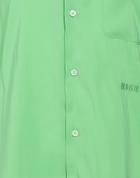 Msgm Mens Shirt Light in Green