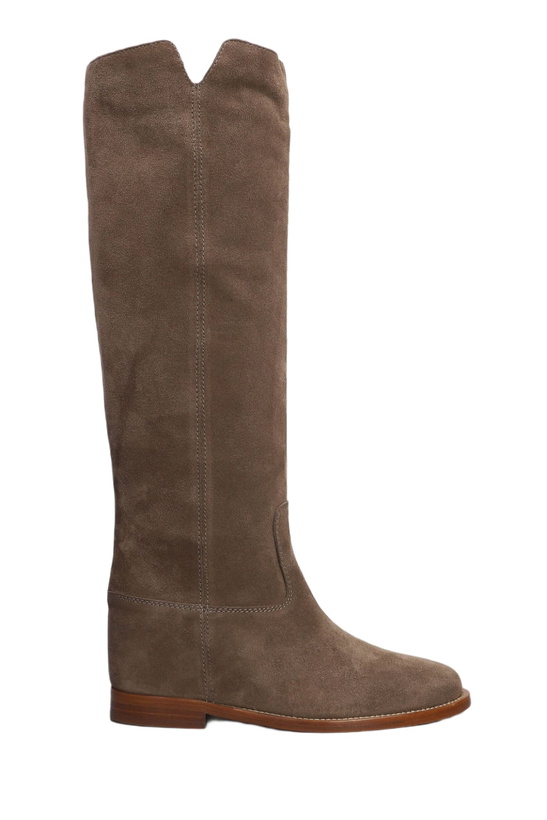 Photo: Via Roma 15 In Taupe Suede
