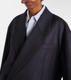 Bottega Veneta Striped wool jacket