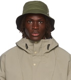 Gramicci Reversible Green & Black Twill Bucket Hat