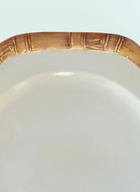 Les-Ottomans Set Of Two Bamboo Presentation Plates