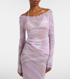 Pucci Iride tulle top
