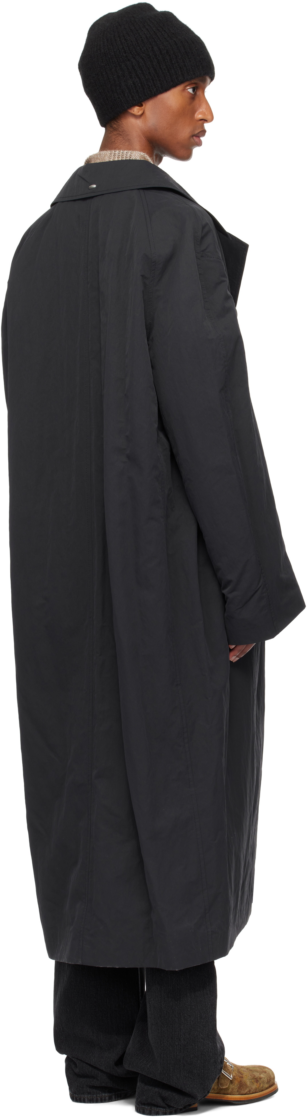 OUR LEGACY Navy Collapse Car Coat Our Legacy