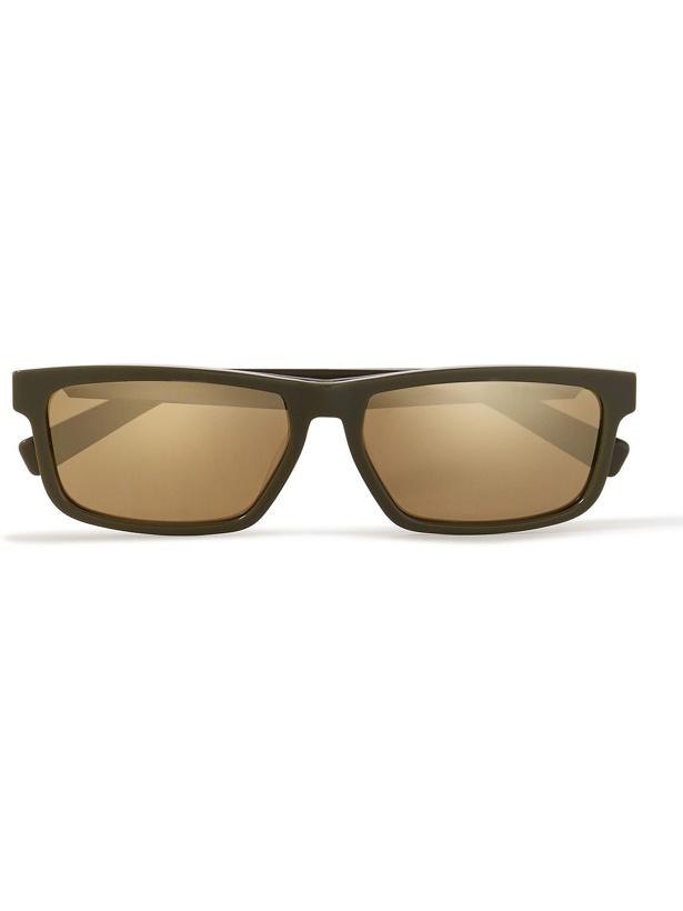Photo: Dior Eyewear - DioRider S2U Rectangle-Frame Acetate Mirrored Sunglasses