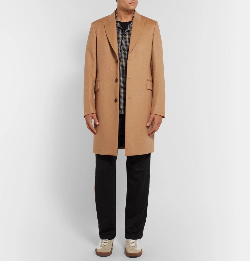 Paul Smith - Wool and Cashmere-Blend Coat - Men - Camel Paul Smith