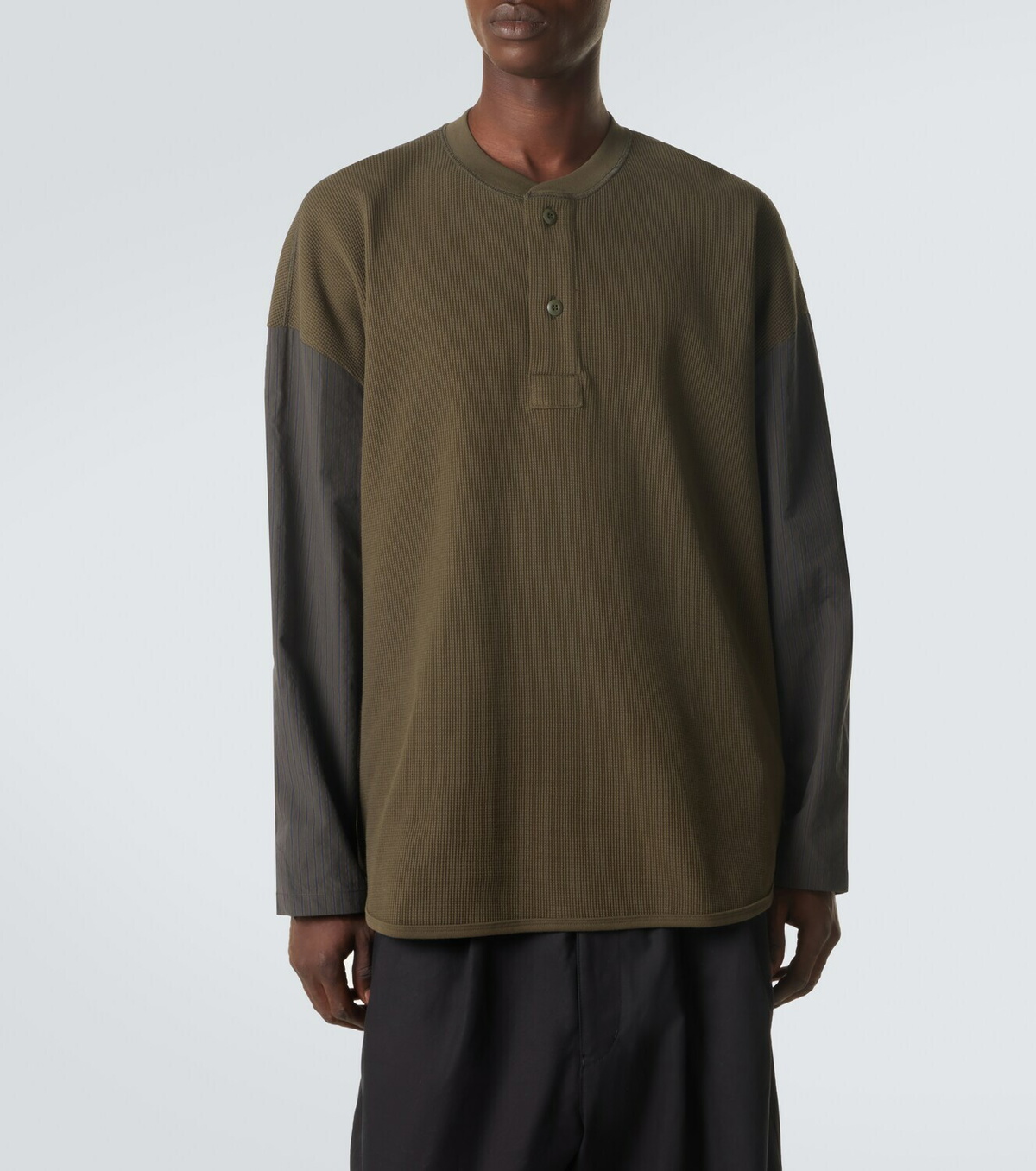 Comme des Garçons Homme Cotton jersey top