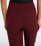 Roland Mouret Wool and silk wide-leg pants