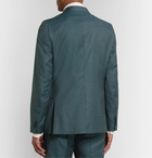 Paul Smith - Teal Soho Slim-Fit Sharkskin Wool Suit Jacket - Green