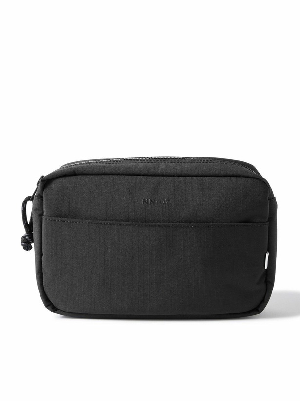 Photo: NN07 - Logo-Print Recycled-Ripstop Wash Bag