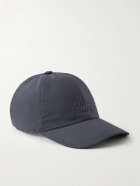 Brioni - Logo-Embroidered Shell Baseball Cap - Blue