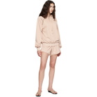 Baserange Pink Fold Hoodie