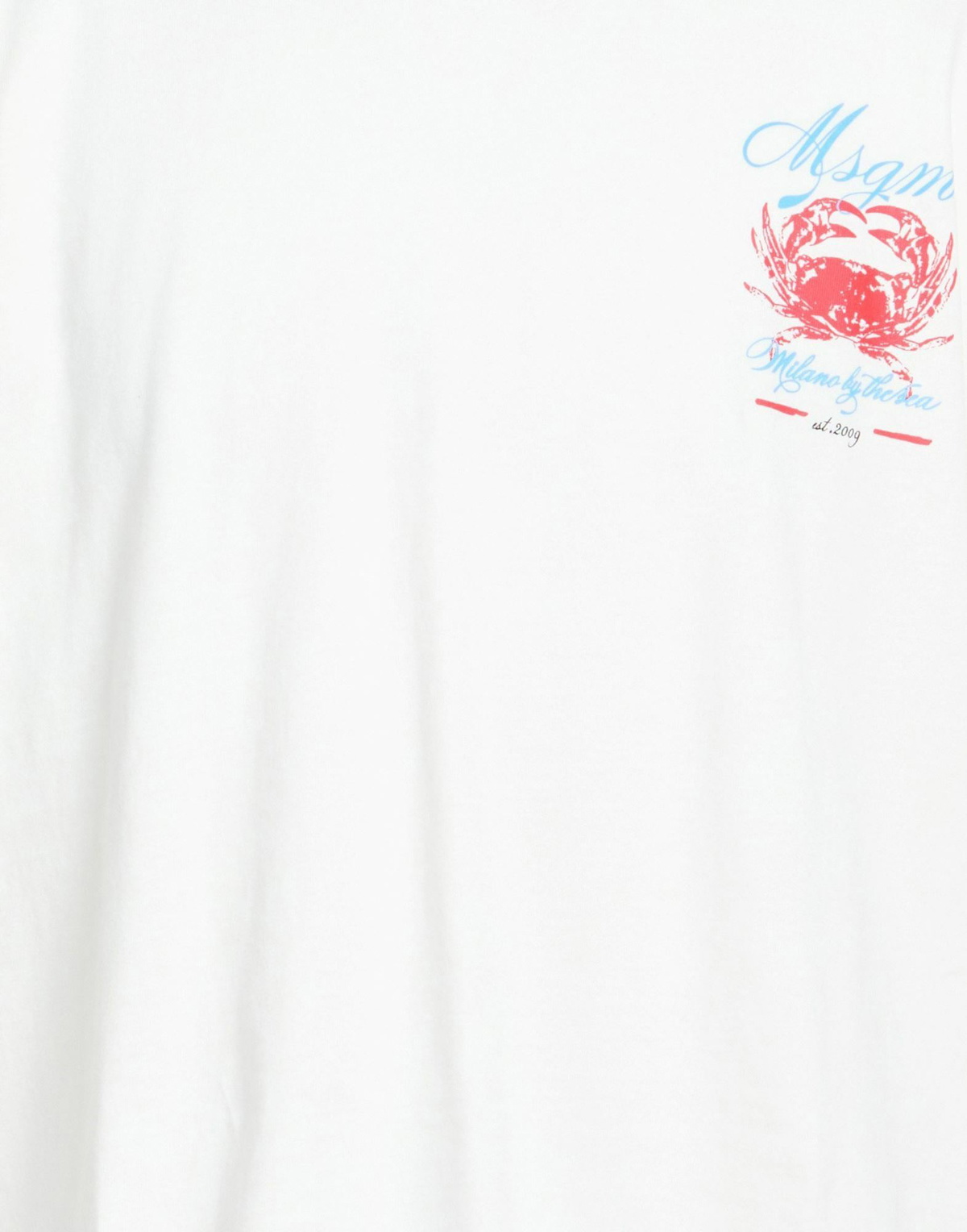 Msgm Mens T-shirt in White
