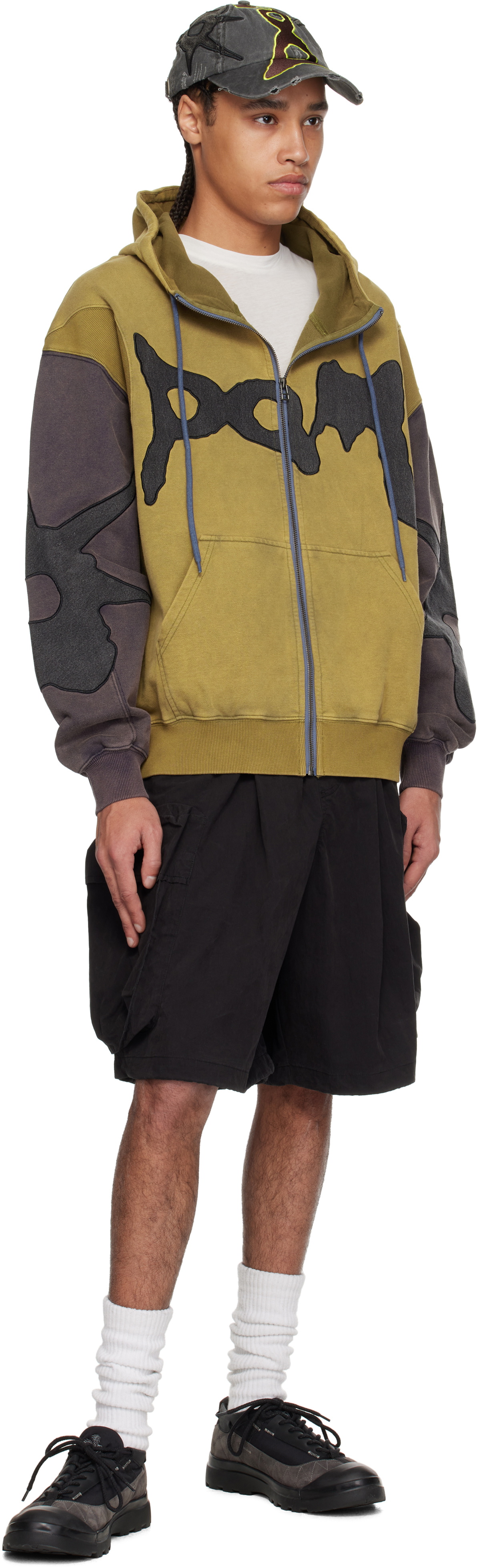 Perks and Mini Black Chow Cargo Shorts