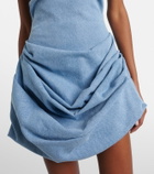 Magda Butrym Denim midi dress