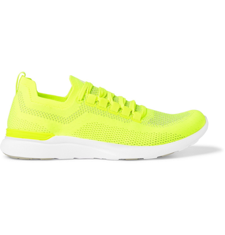 Photo: APL Athletic Propulsion Labs - TechLoom Breeze Running Sneakers - Yellow